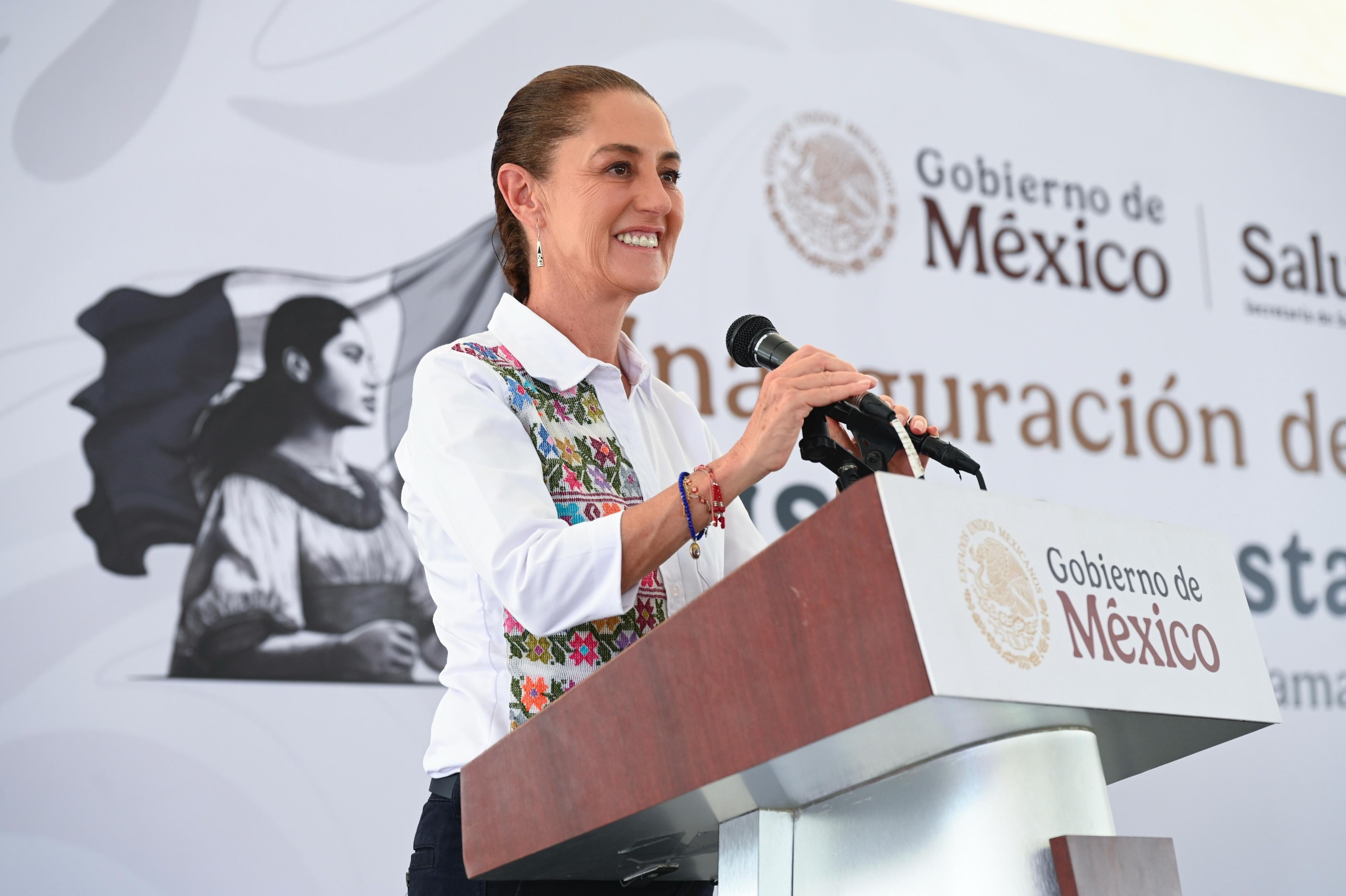 Inaugura Claudia Sheinbaum Hospital del IMSS en Tamaulipas; suman 32 en lo que va de su gobierno