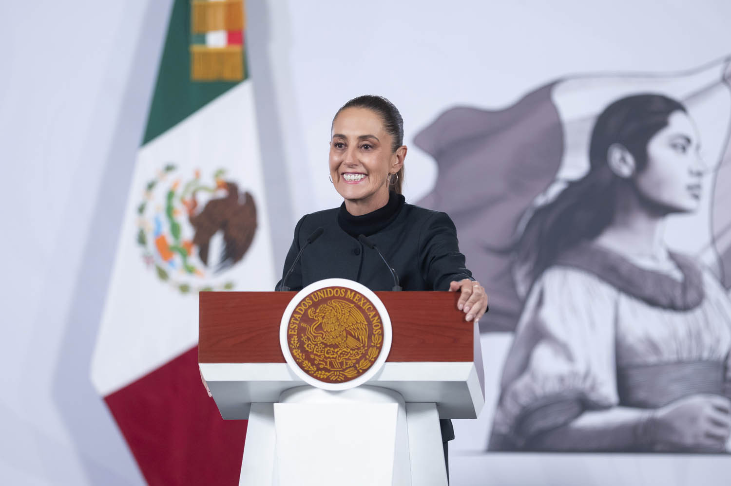 “Existe una relación de colaboración y coordinación con EEUU, pero se pone a México por encima de todo”: Claudia Sheinbaum