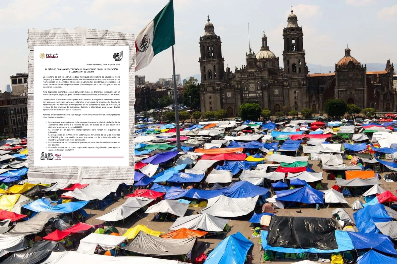 ¿Cuáles son las propuestas que el Gobierno de México presentó a la CNTE durante la última mesa de diálogo?