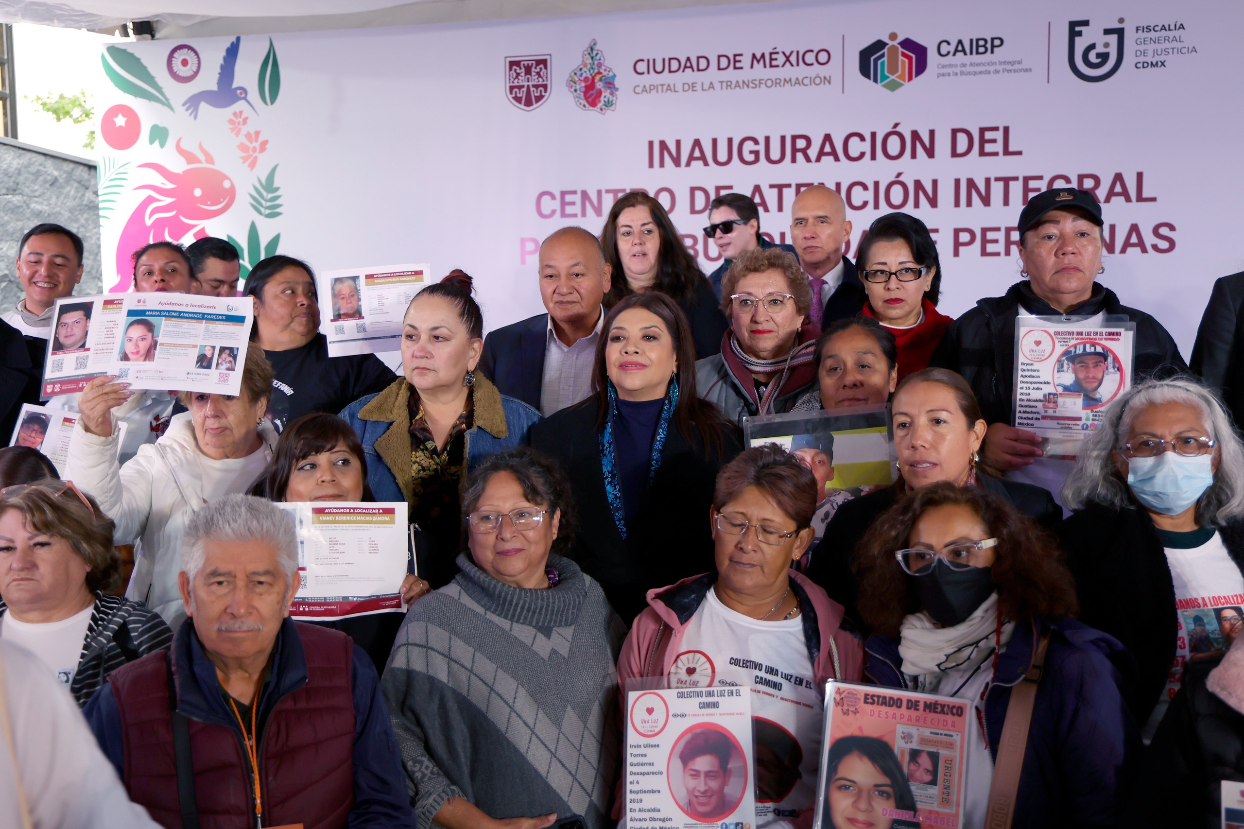 Inaugura Clara Brugada el Centro de Atención Integral de Búsqueda de Personas (CAIBP) de la Ciudad de México