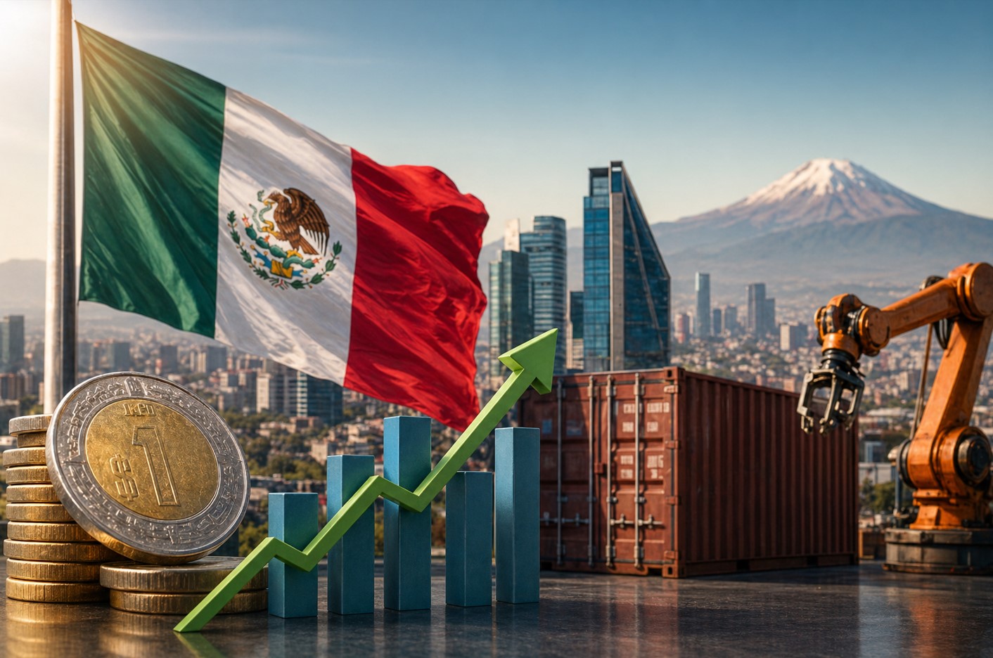 Crece PIB 0.2% en primer trimestre de 2026: INEGI