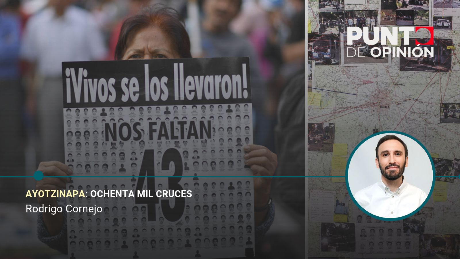 Ayotzinapa: ochenta mil cruces