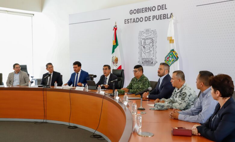 Infundir miedo en la población, objetivo de los delincuentes, asegura el gobernador de Puebla
