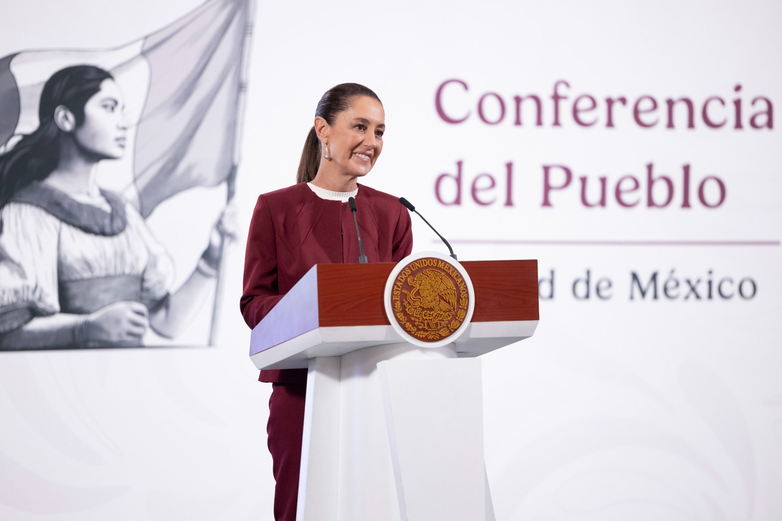 “México no es piñata de nadie”, rechaza Sheinbaum pausa en importación de ganado a EEUU