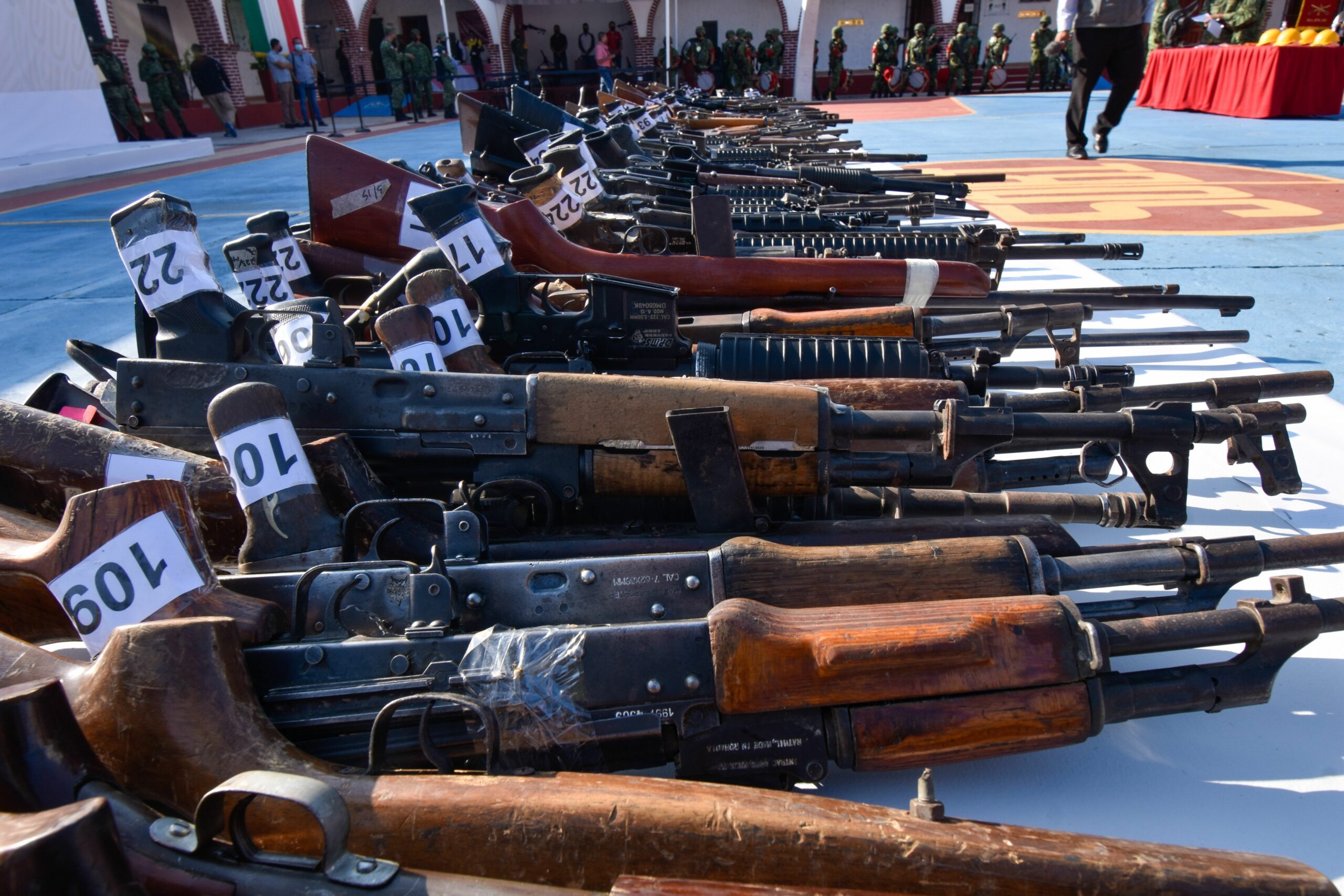 Apela el Gobierno de México la sentencia de la Corte de Boston sobre la demanda contra el tráfico de armas.