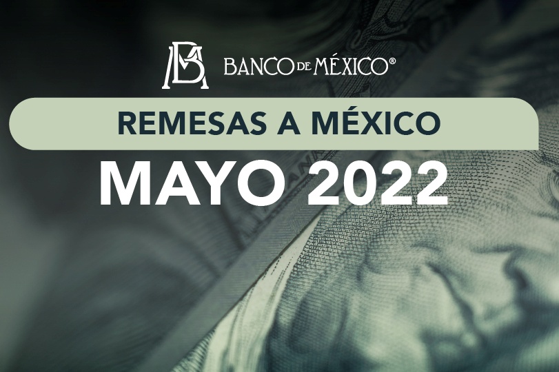 Nuevo récord de remesas en mayo de 2022