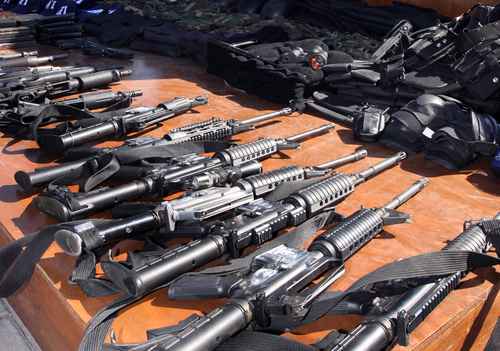 Notifica EU incremento en decomisos de armas con destino a México