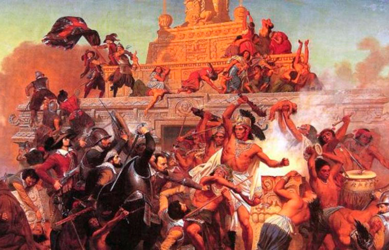 Se conmemoran 504 años de la derrota de Hernán Cortés en la “Noche victoriosa”.