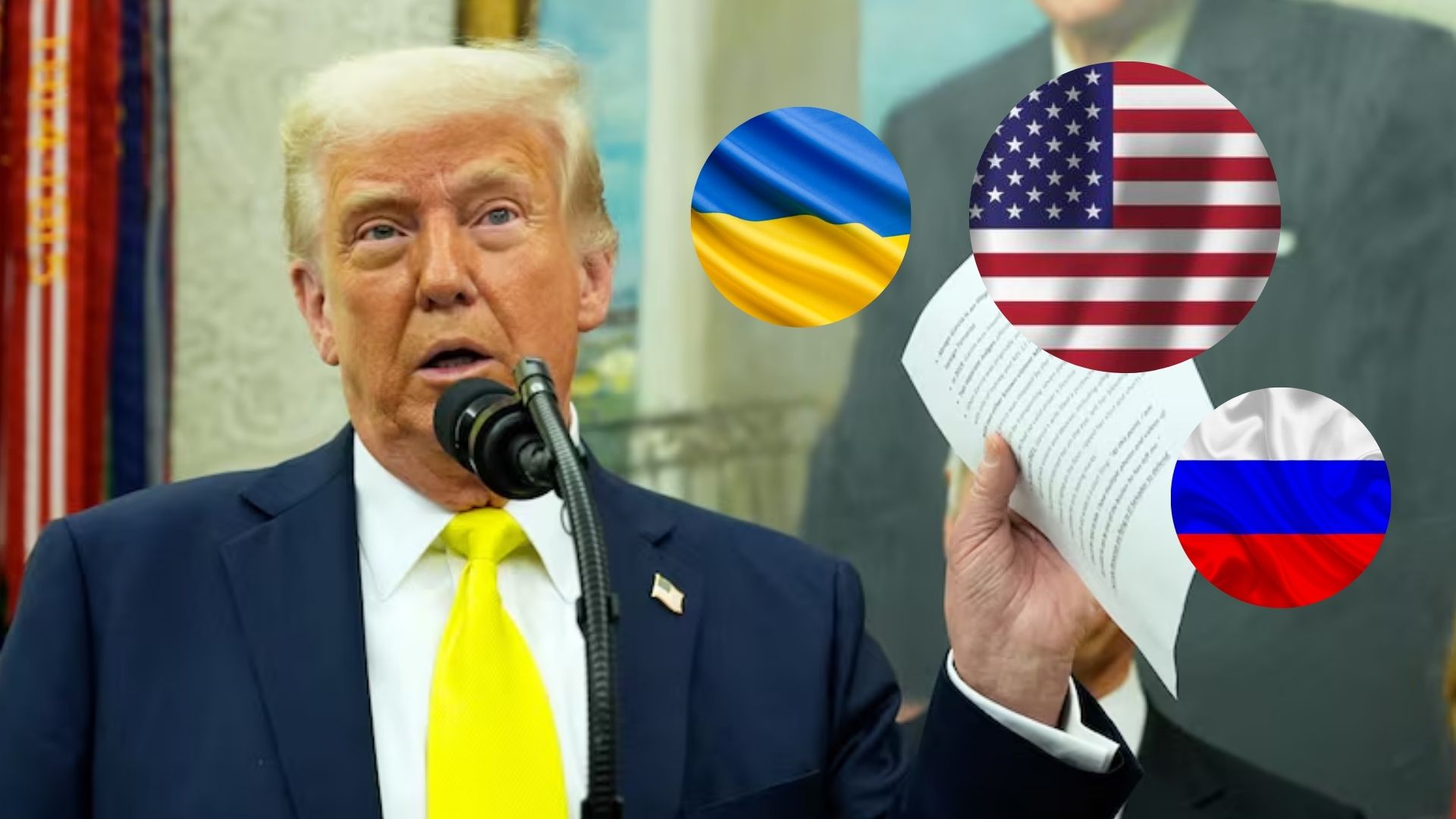 Afirma Trump que EE.UU. podría retirarse de las negociaciones para un acuerdo de paz entre Rusia y Ucrania