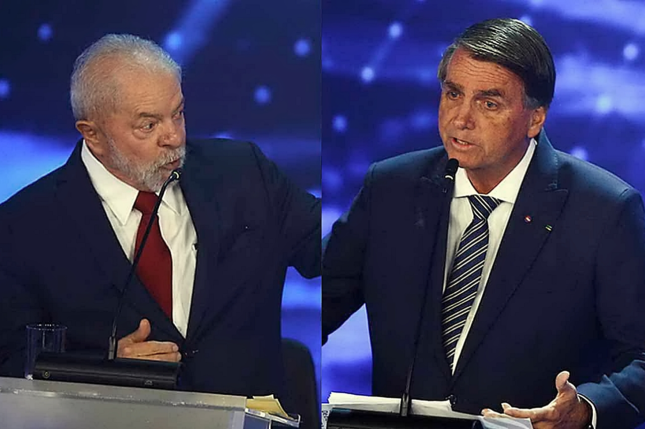 Intercambian acalorado debate Jair Bolsonaro y Lula da Silva previo a las elecciones presidenciales