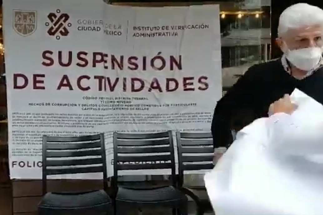 Padre del alcalde de Miguel Hidalgo agrede y amenaza a funcionarios de la CDMX