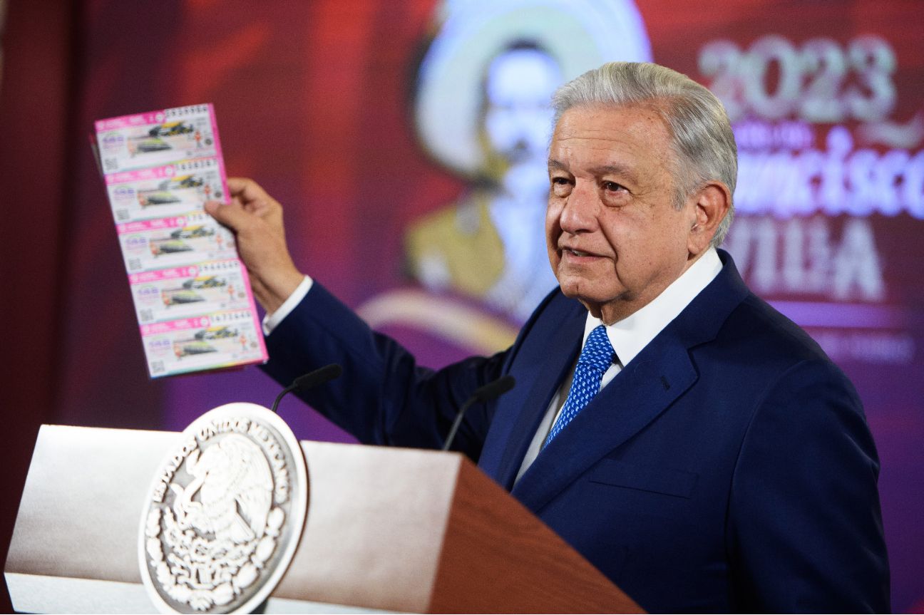 Ganancias del Gran Sorteo Especial 282 de la Lotería Nacional atenderá a quienes más lo necesitan: López Obrador
