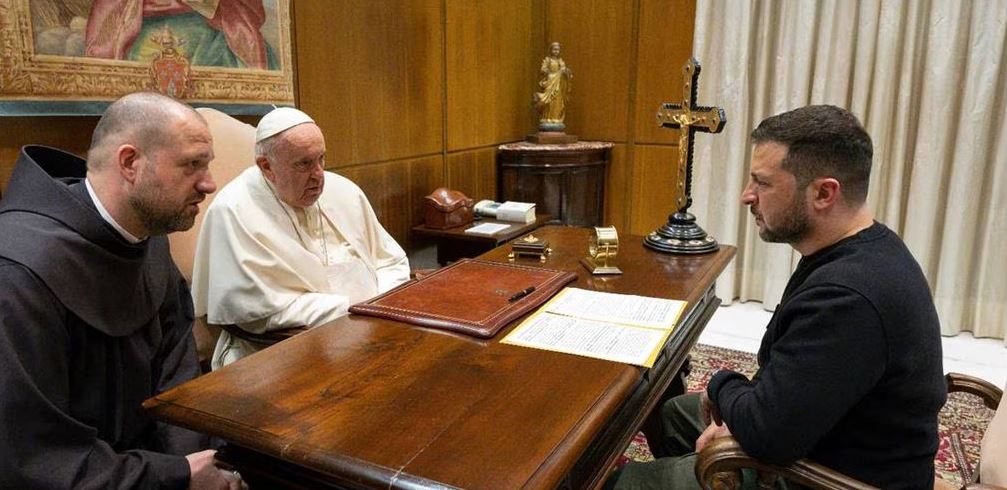 Visita Zelenski al Papa Francisco