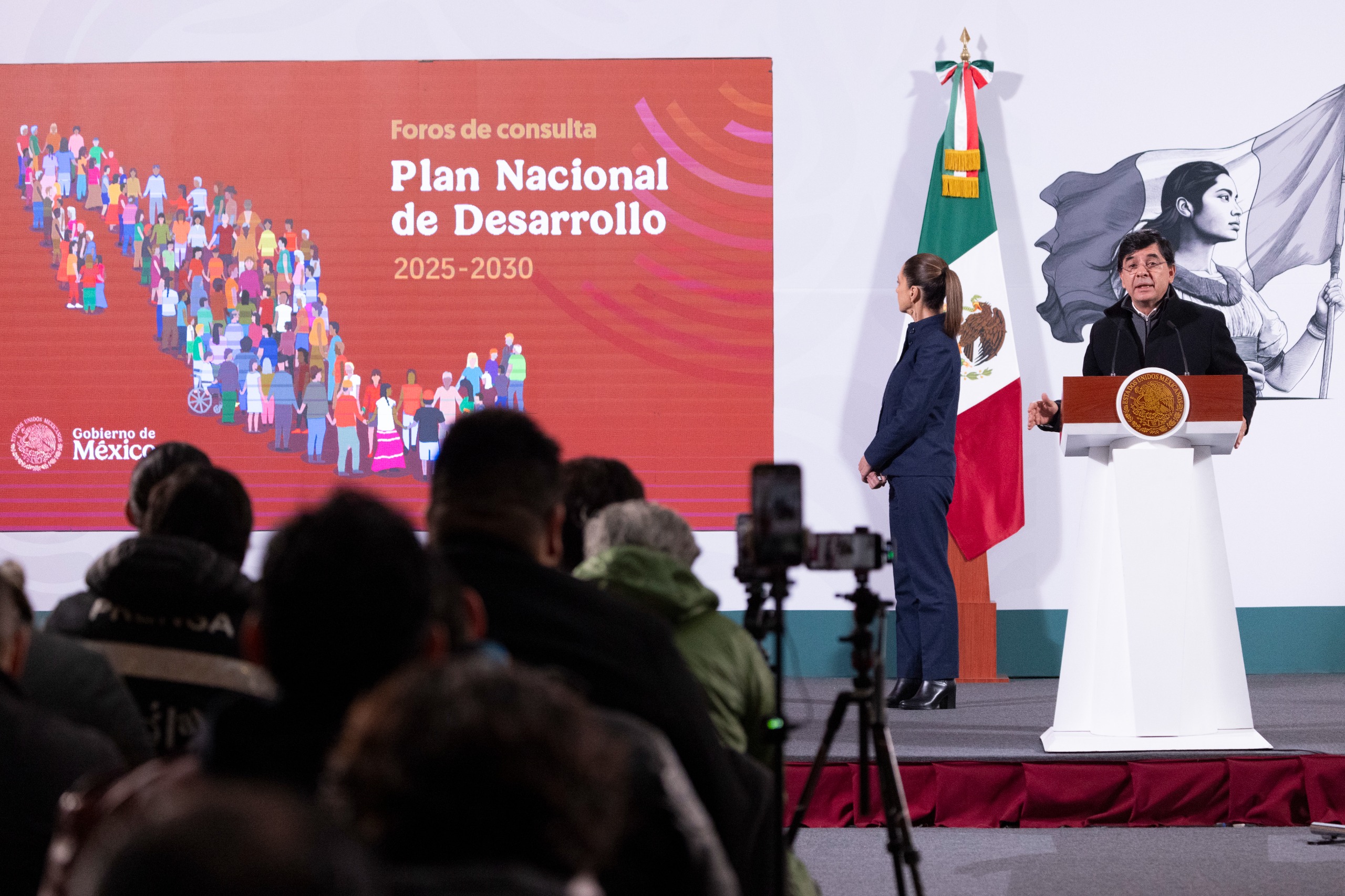 Presentan Plan Nacional de Desarrollo 2025-2030; incluirá por primera vez la participación ciudadana