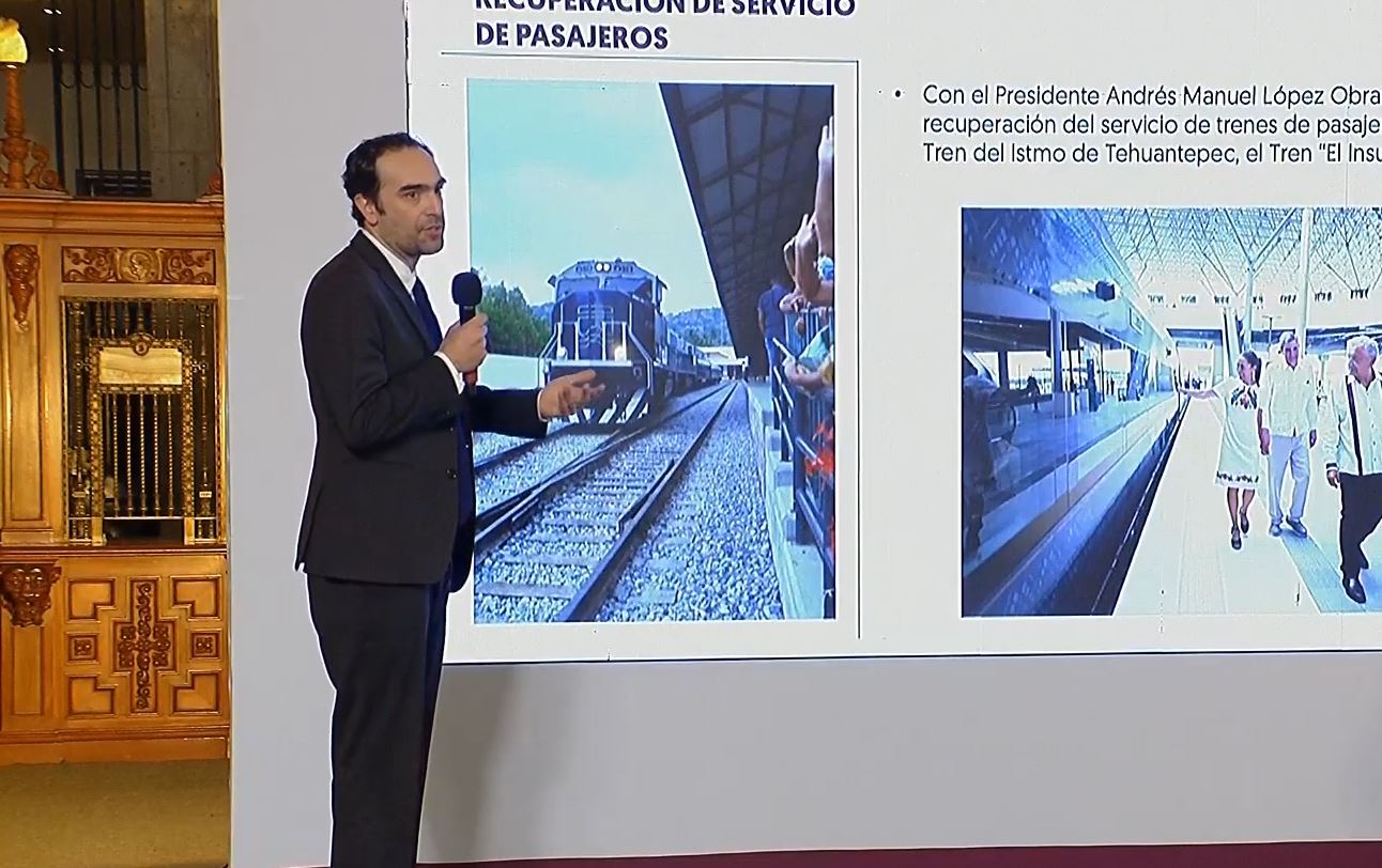 Explica Andrés Lajous la Reforma probada en la Cámara de Diputados para priorizar los trenes de pasajeros