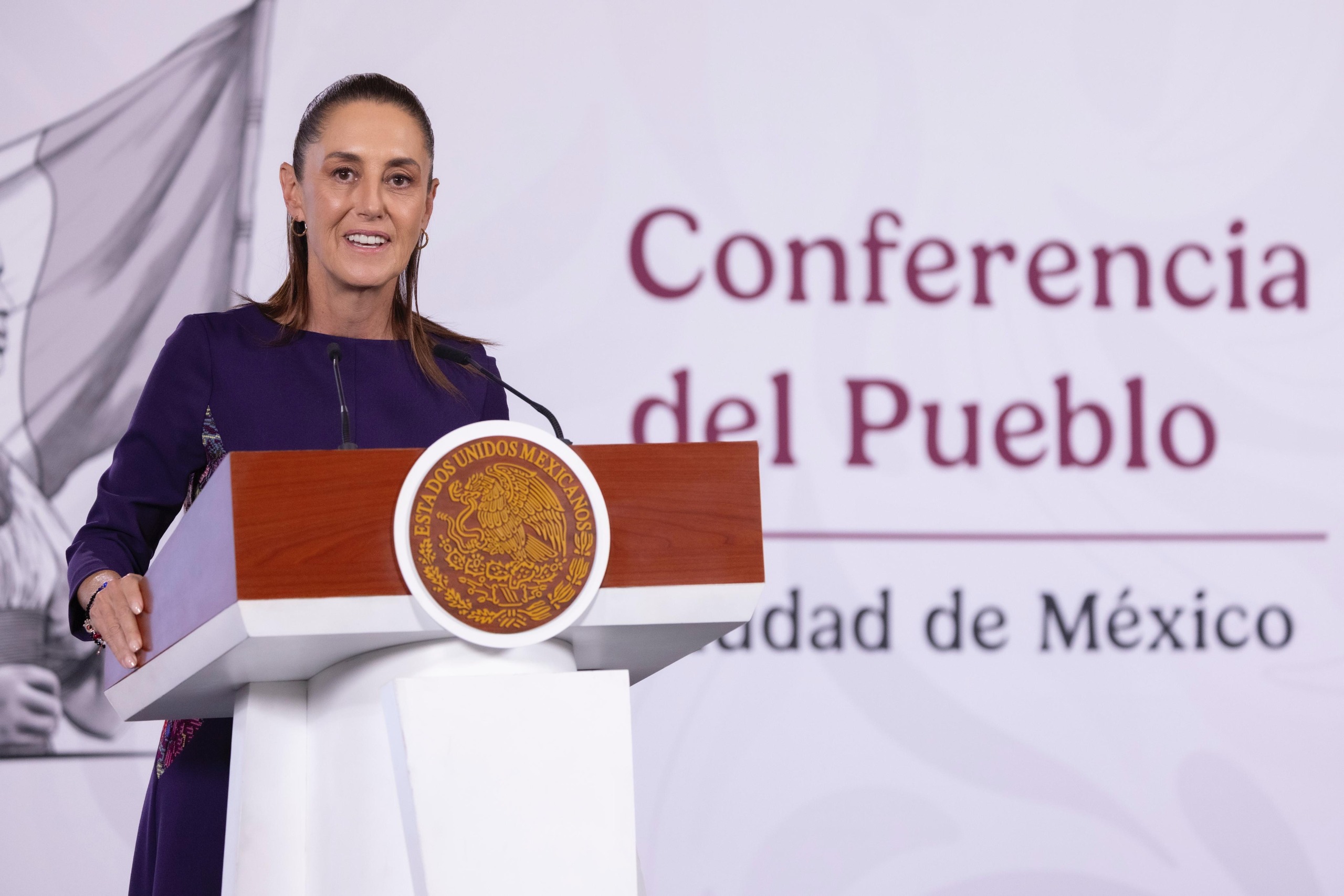 “Colaboración entre México y EEUU debe respetar la Constitución”, Claudia Sheinbaum tras encuentro con Markwayne Mullin