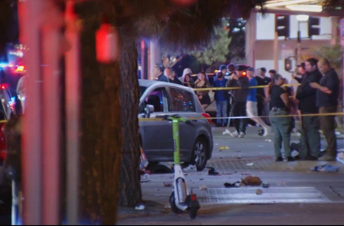 Deja atropellamiento masivo al menos 28 heridos en Los Ángeles