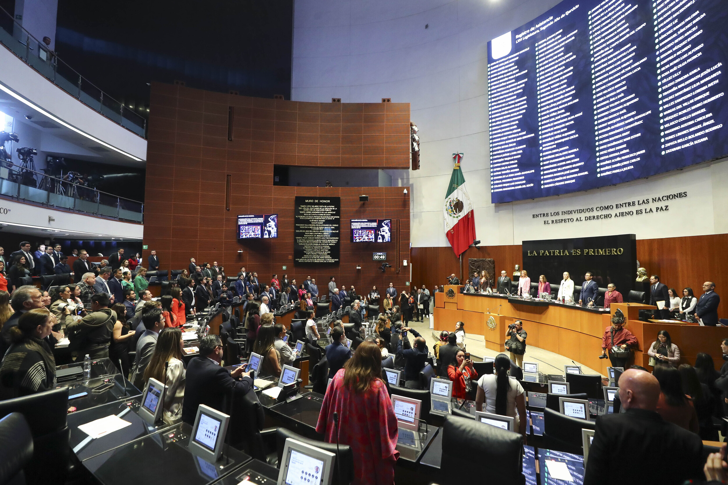 Aprueba Senado Plan B de Reforma Electoral; pasa a Diputados para su discusión