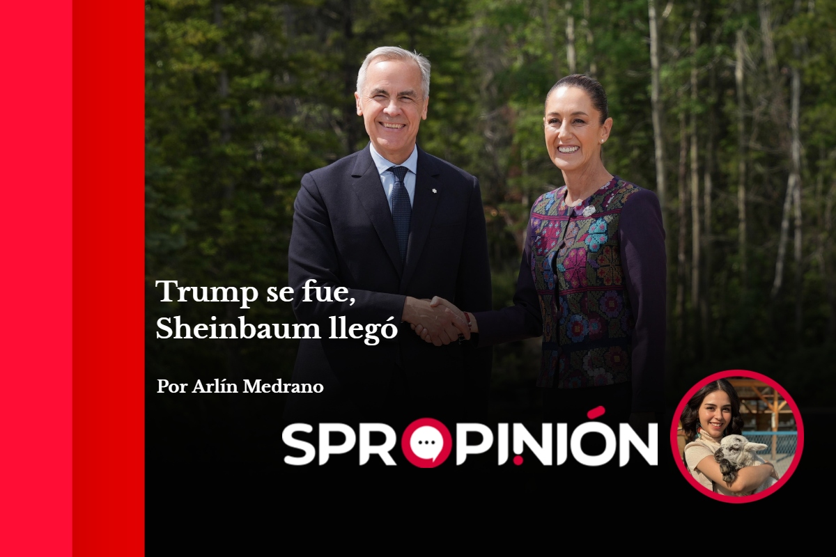 Trump se fue, Sheinbaum llegó