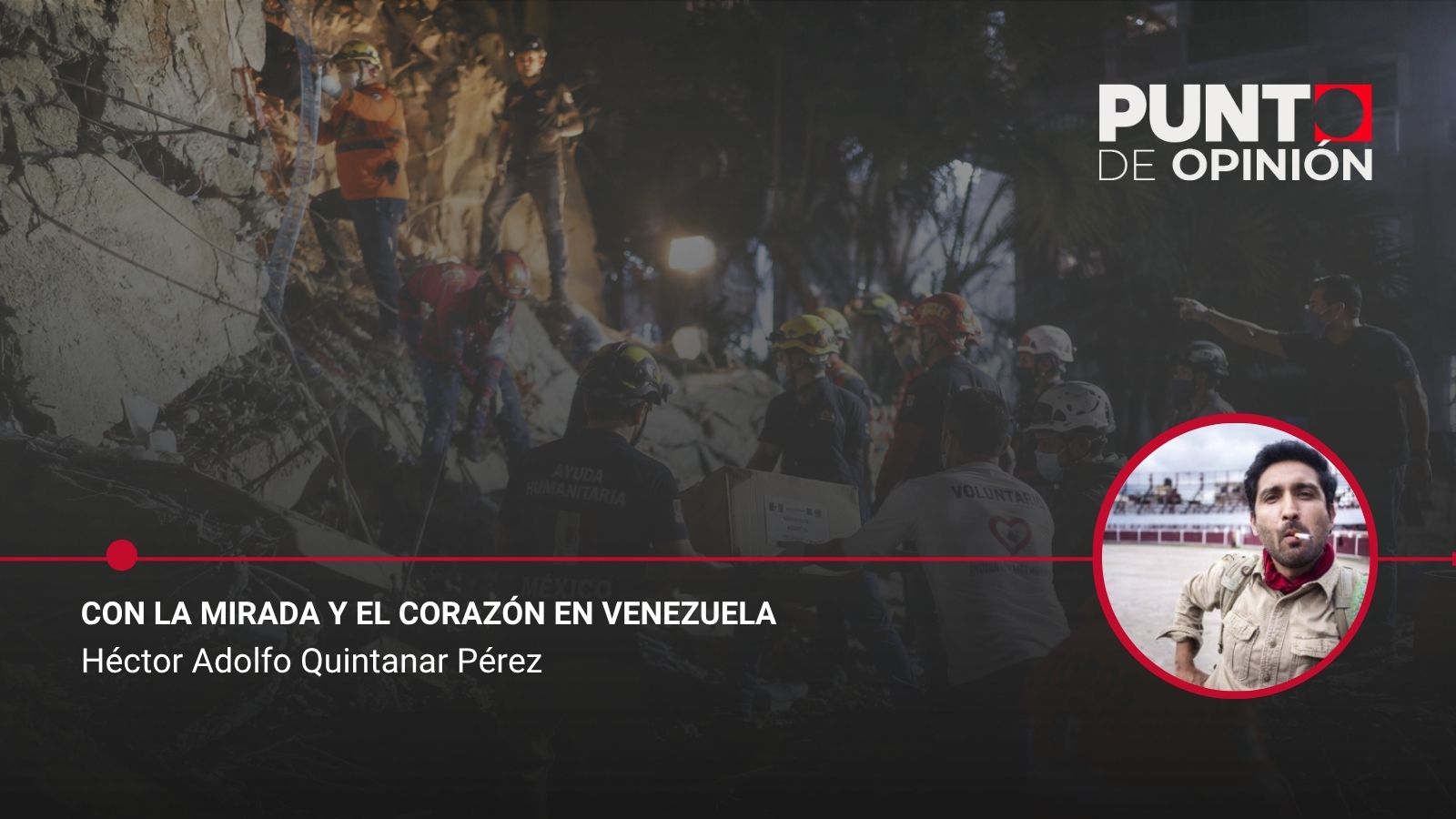 Con la mirada y el corazón en Venezuela