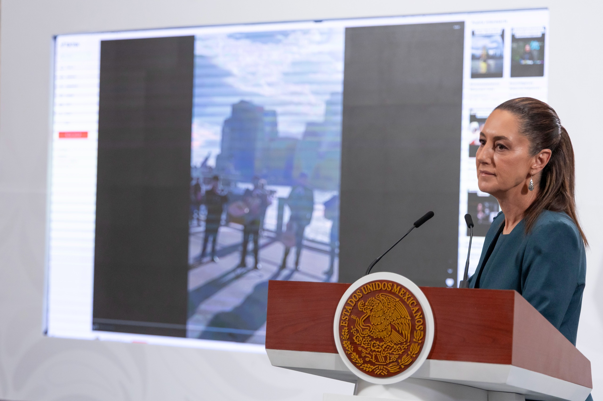 Desmiente Claudia Sheinbaum promoción de la Semar a elección al Poder Judicial