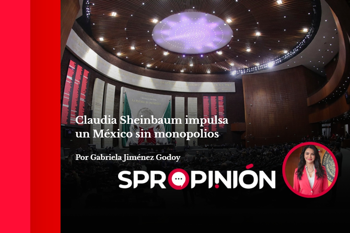 Claudia Sheinbaum impulsa un México sin monopolios