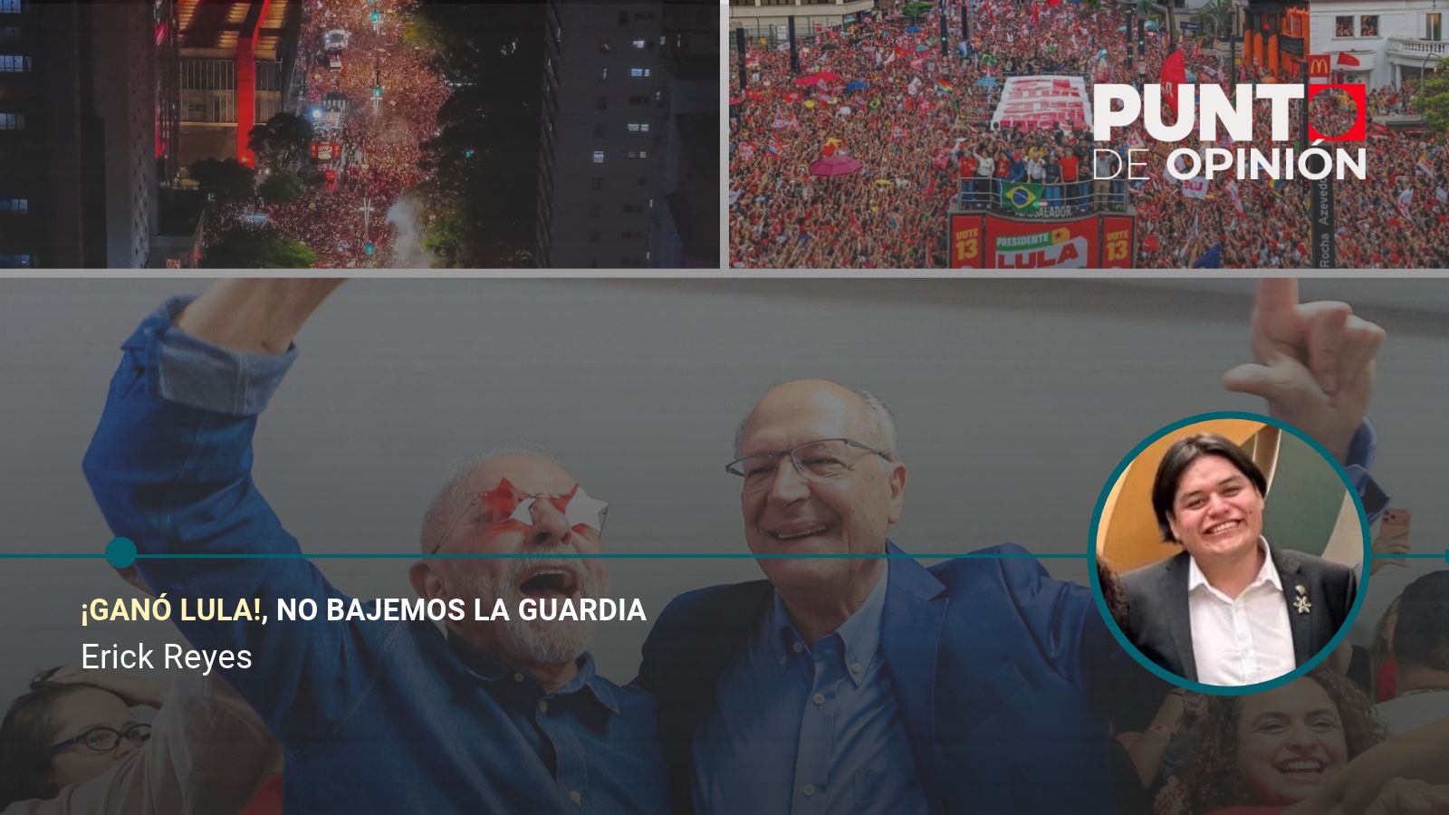 ¡Ganó Lula!, NO bajemos la guardia