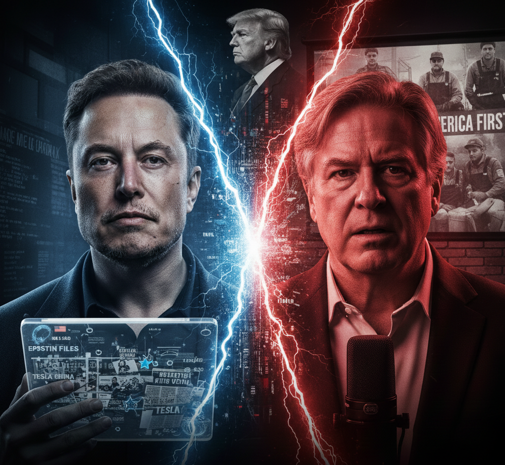 La fractura de MAGA: Musk y Bannon chocan por los archivos Epstein y el alma del movimiento