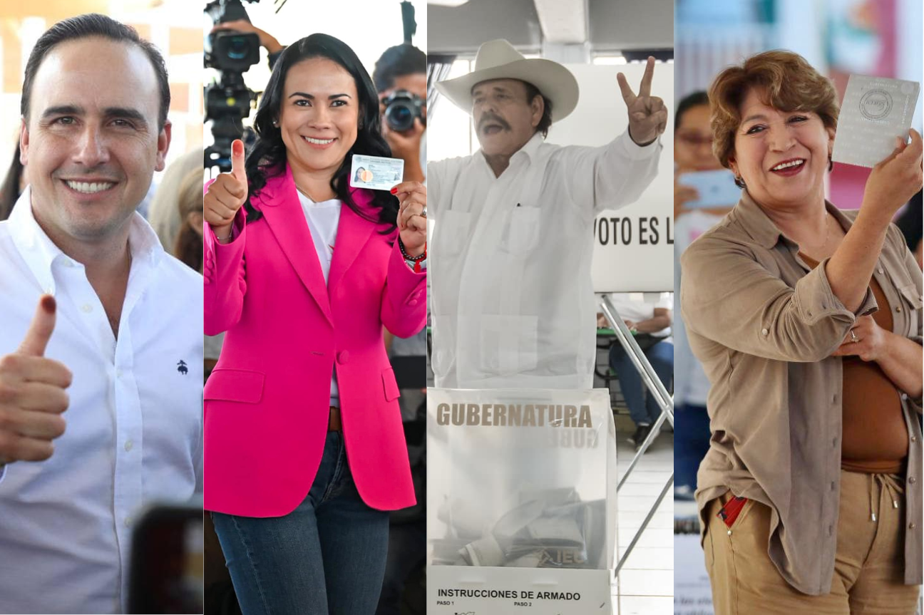 Asisten a votar candidatos y personajes políticos de Coahuila y Estado de México