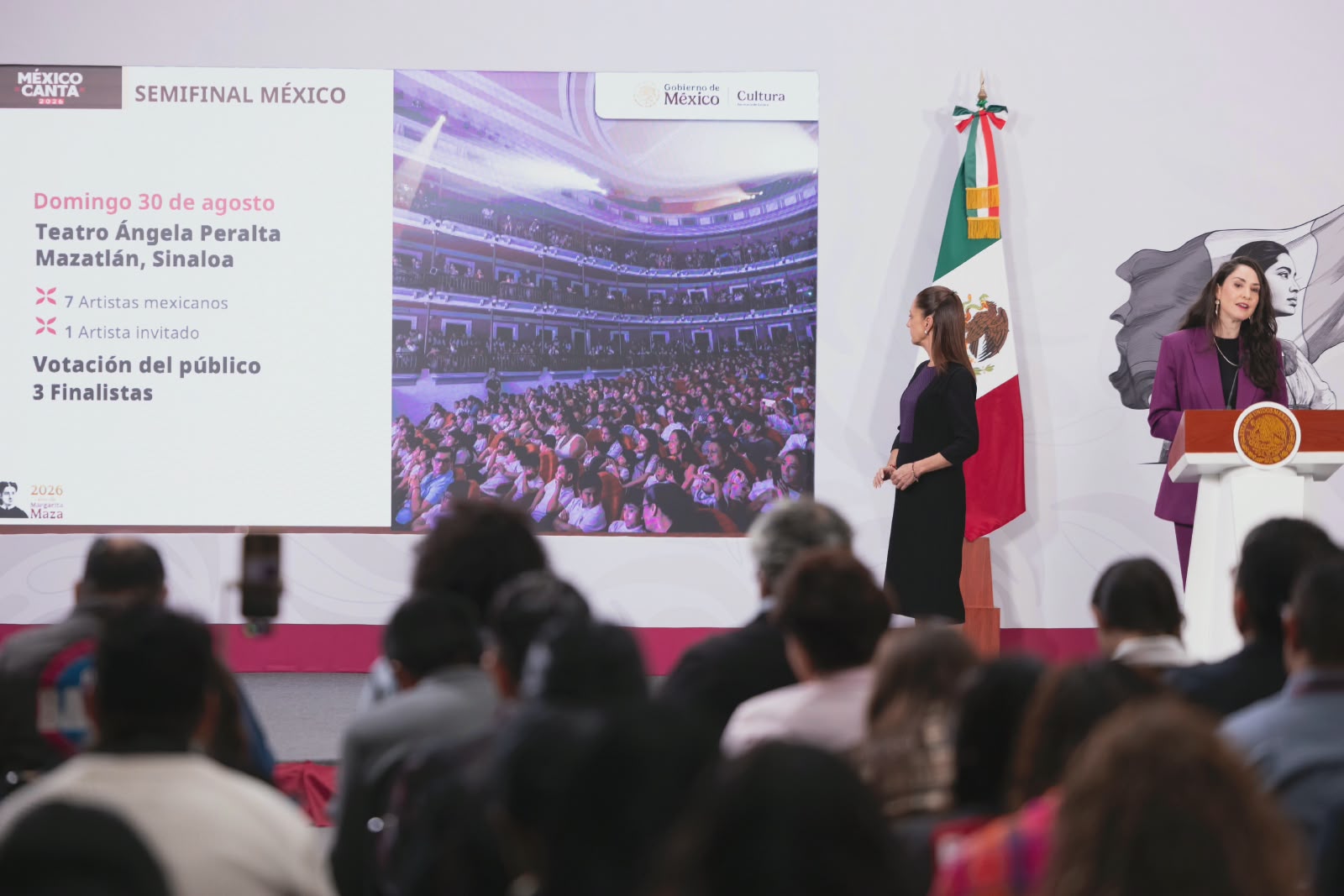 “La cultura y la música transforman vidas, construyen comunidad y generan paz”: presenta Claudia Sheinbaum segunda edición de México Canta