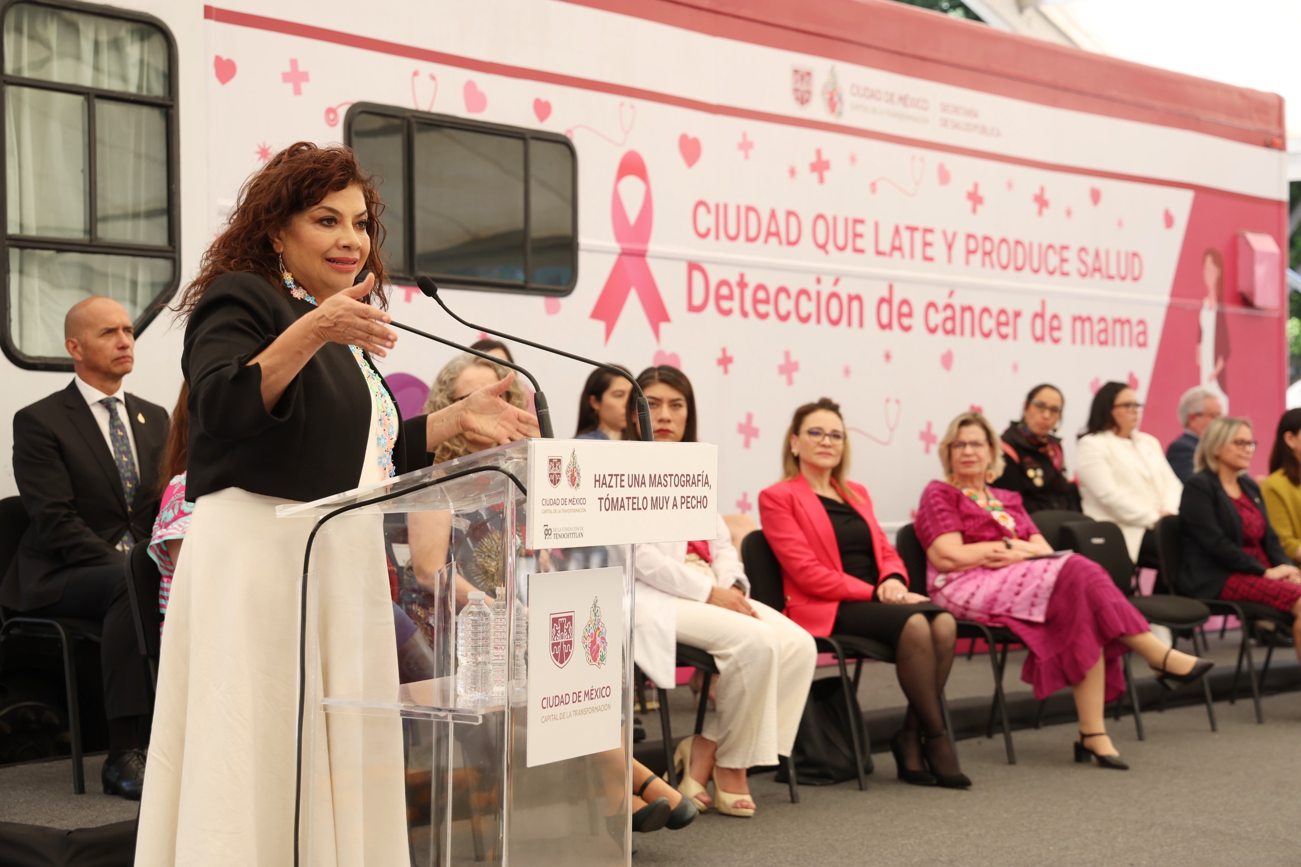 Anuncia Clara Brugada meta de un millón de mastografías gratuitas en la Ciudad de México