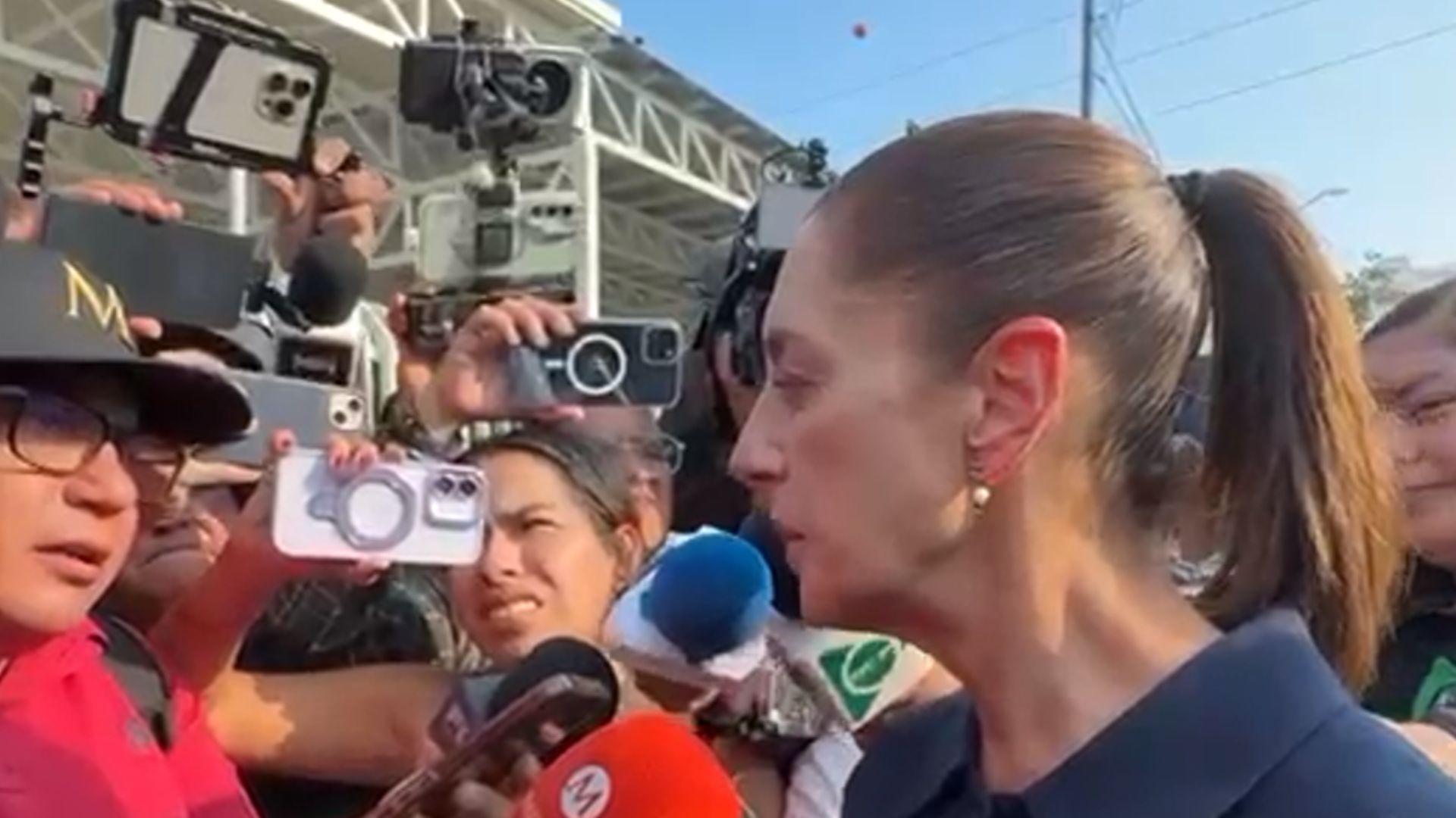 Sheinbaum supervisa atención a lesionados por incidente del Tren Interoceánico y adelanta apoyo inicial de 30 mil pesos