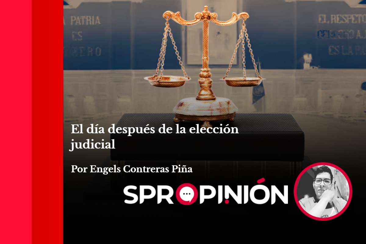 El día después de la elección judicial