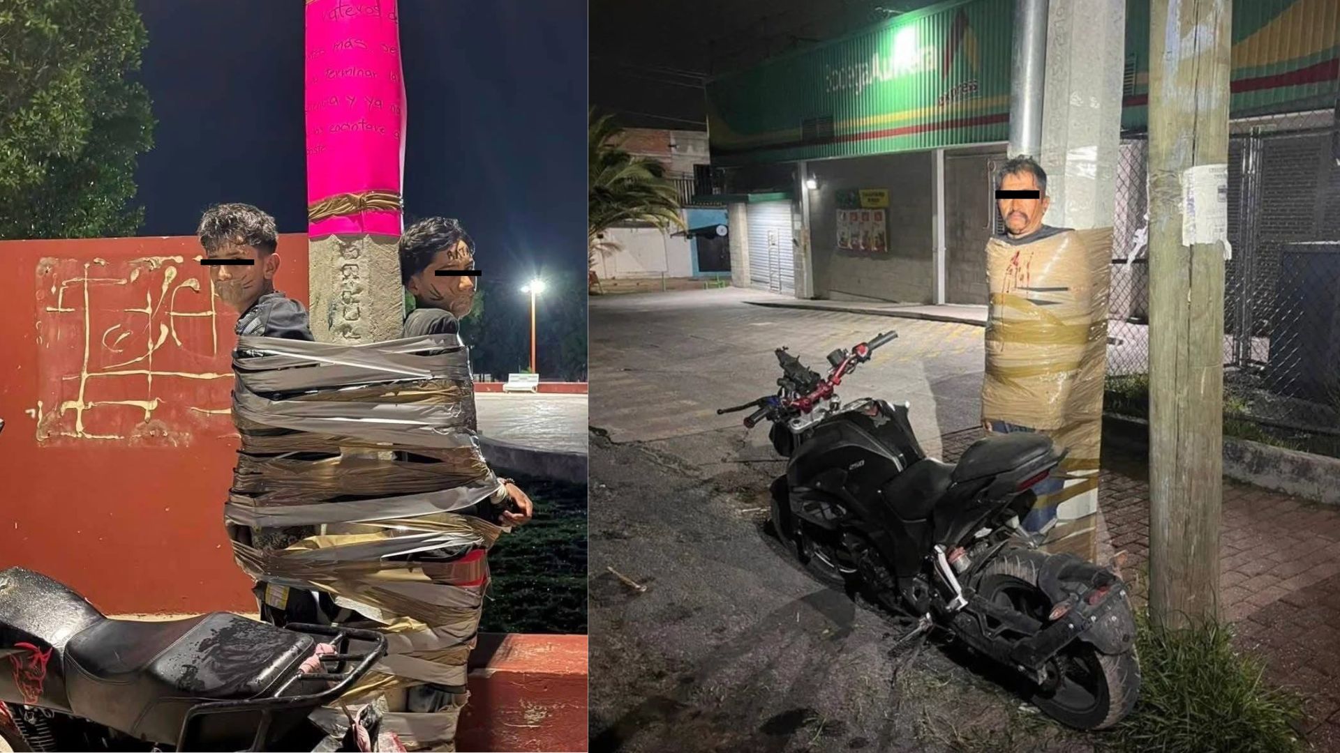El "Batman" de Lagos de Moreno: autoridades investigan a “justiciero” que amarra a presuntos ladrones en la vía pública
