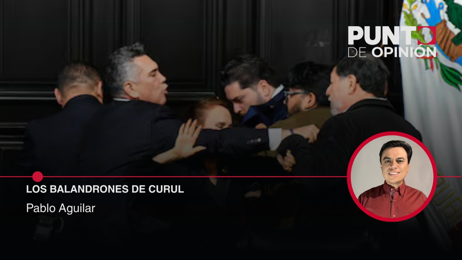 Los balandrones de curul