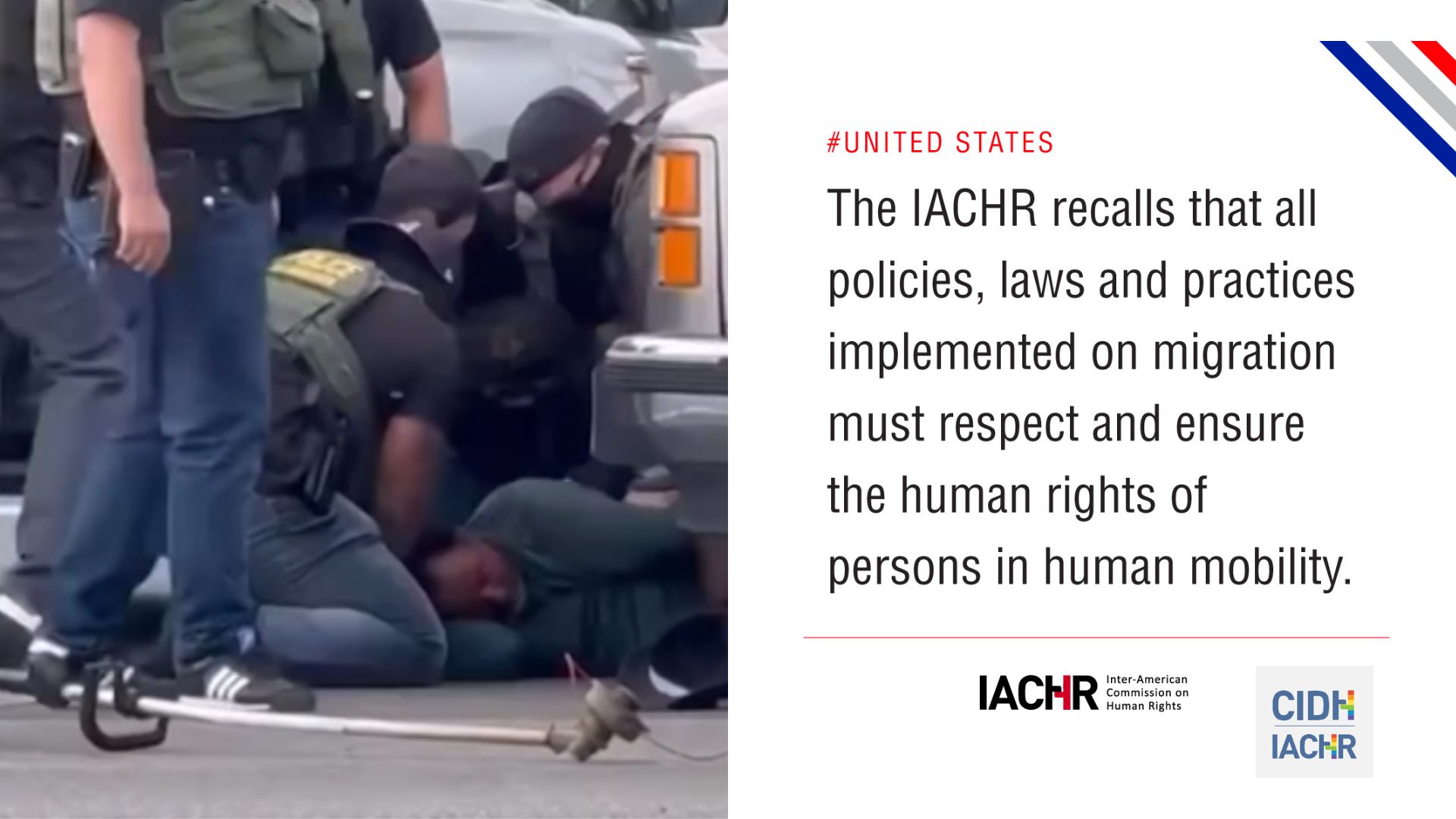 Condena CIDH golpiza y detención del migrante mexicano Narciso Barranco en California, EE.UU.