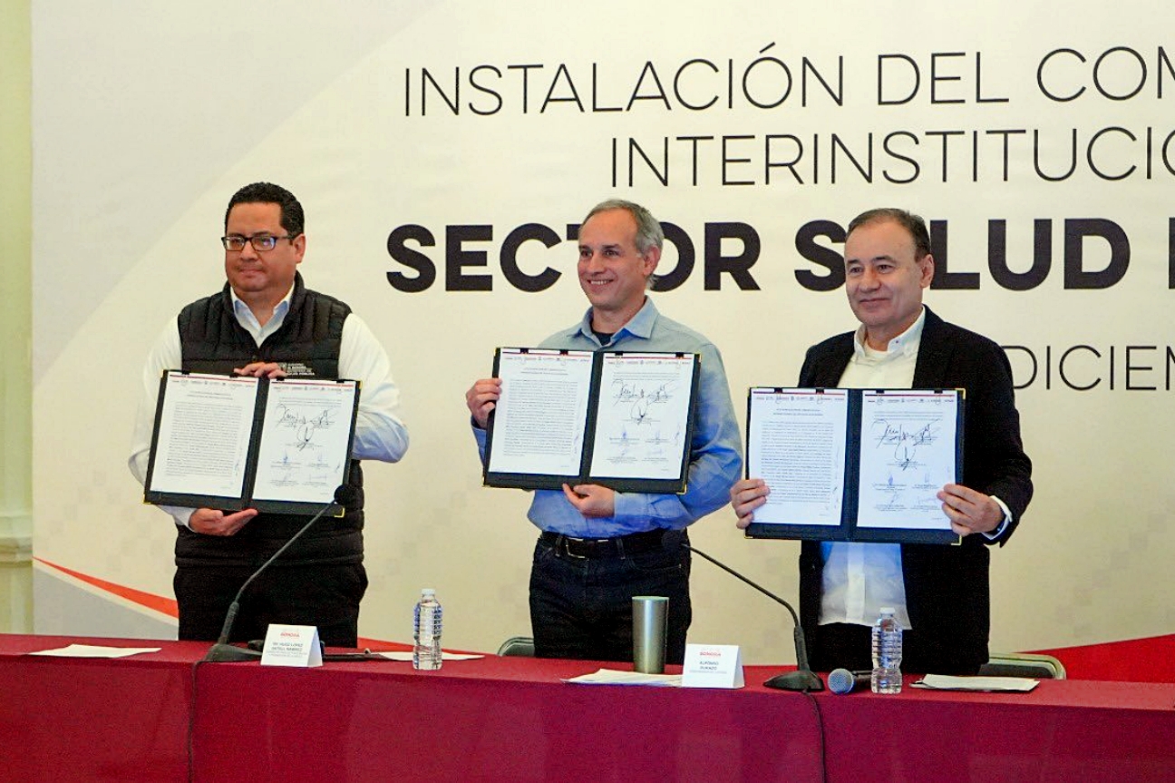 Instalan en Sonora el primer Comando Estatal Interinstitucional del Sector Salud