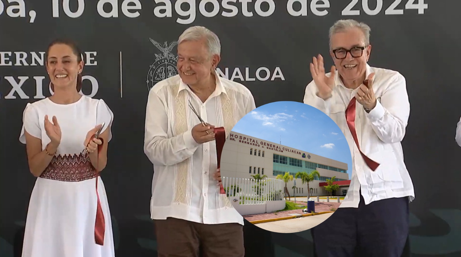 Inaugura Gobierno de México Hospital IMSS-Bienestar ″Dr. Bernardo J. Gastélum″ en Culiacán, Sinaloa