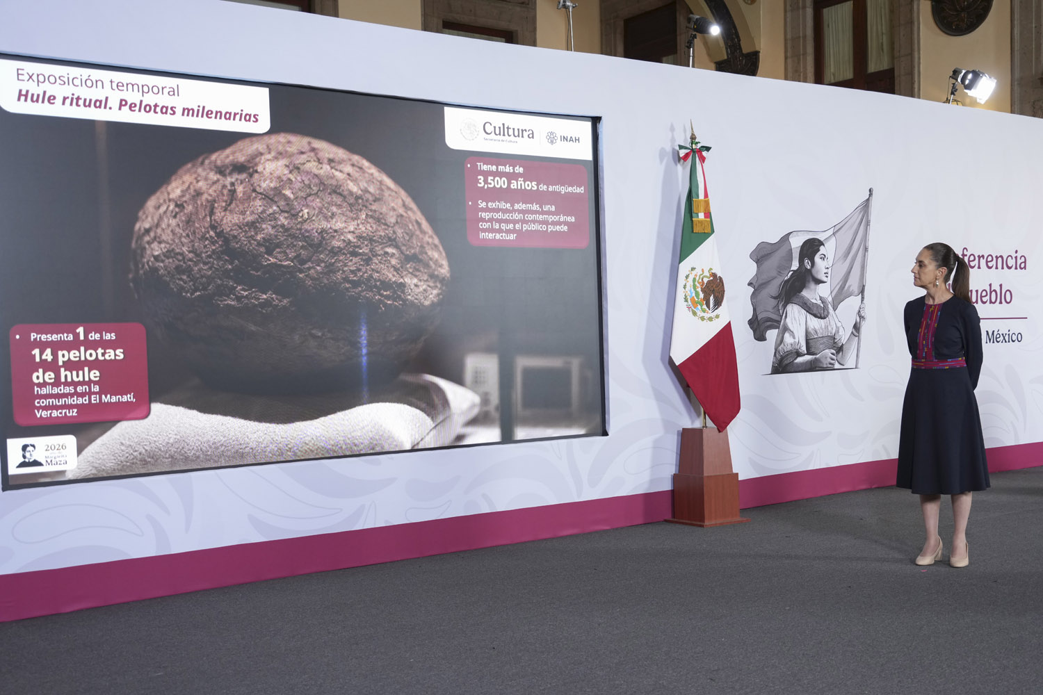 Mi Patrimonio no se Vende: repatrian 3 mil 716 bienes culturales en el sexenio