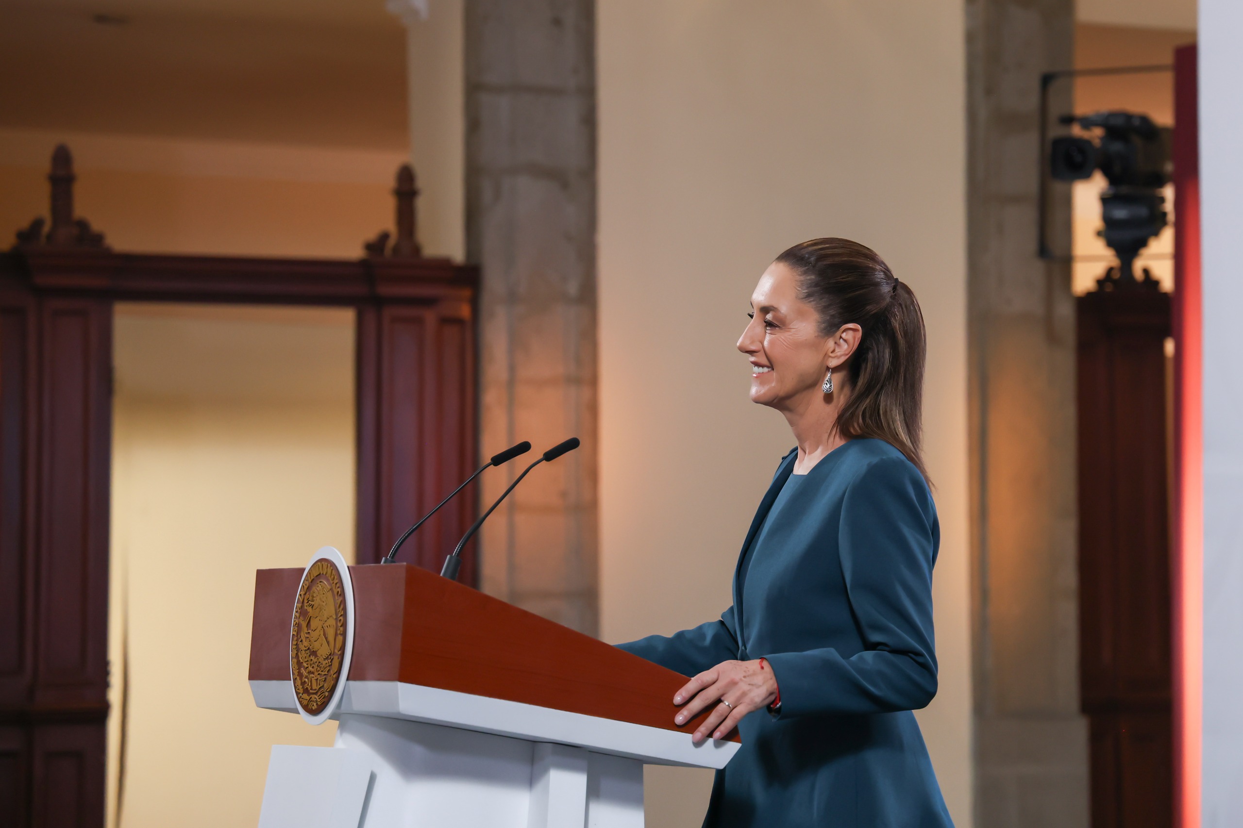 Califica como mezquino la presidenta Claudia Sheinbaum uso político de percance del Buque Escuela Cuauhtémoc