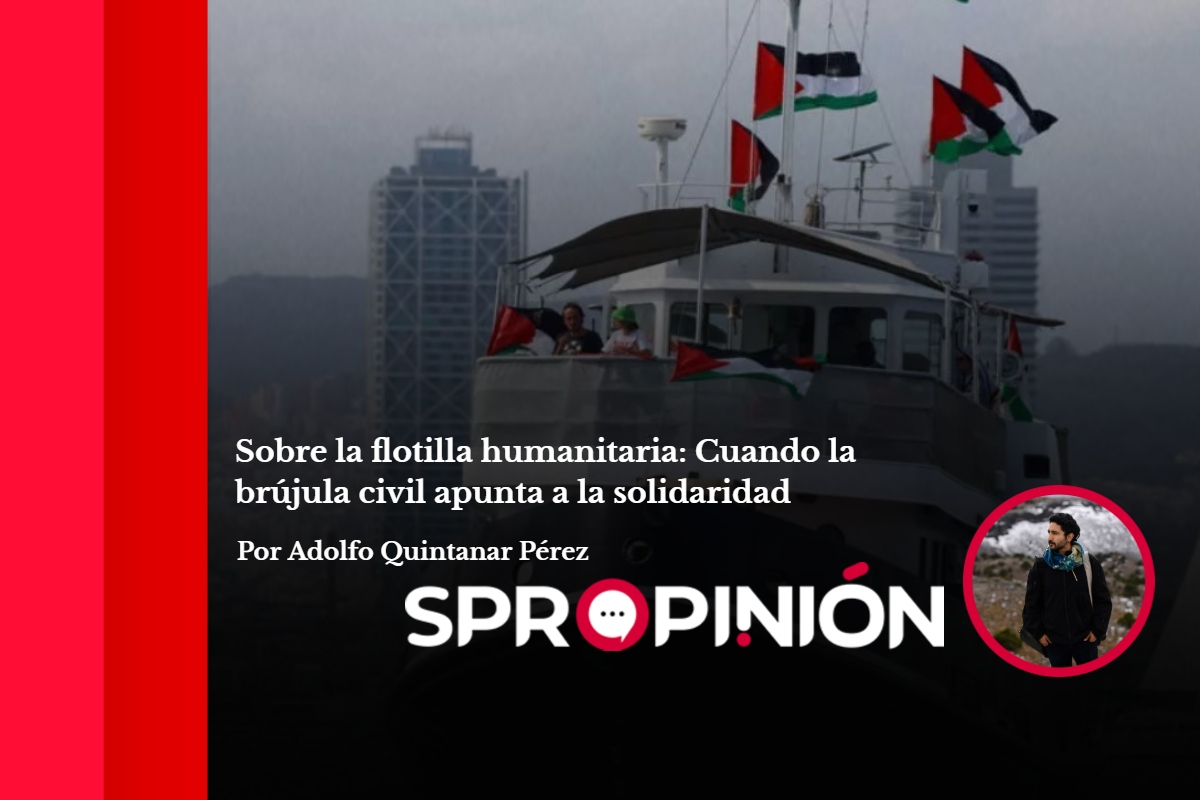 Sobre la flotilla humanitaria: Cuando la brújula civil apunta a la solidaridad