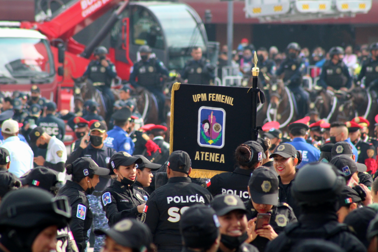 ¿Qué pasó con los granaderos en la Ciudad de México?