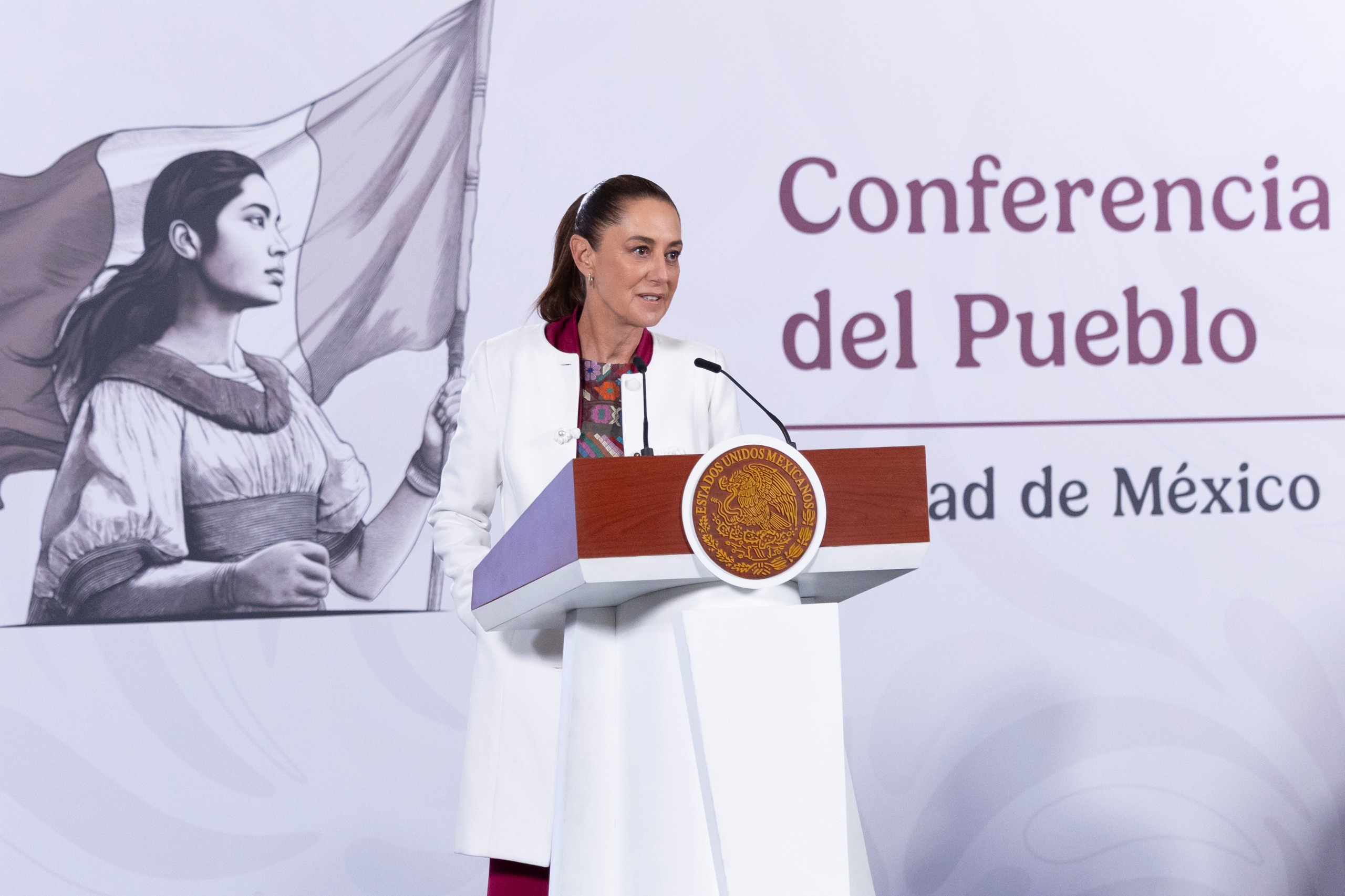 Respalda 72% de mexicanas y mexicanos gestión de Claudia Sheinbaum en inicio del 2026