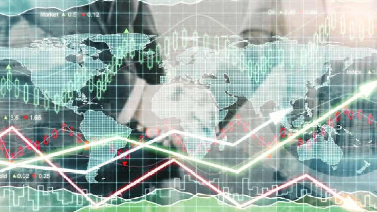 Registran mercados financieros jornada volátil tras entrada en vigor de aranceles estadounidenses