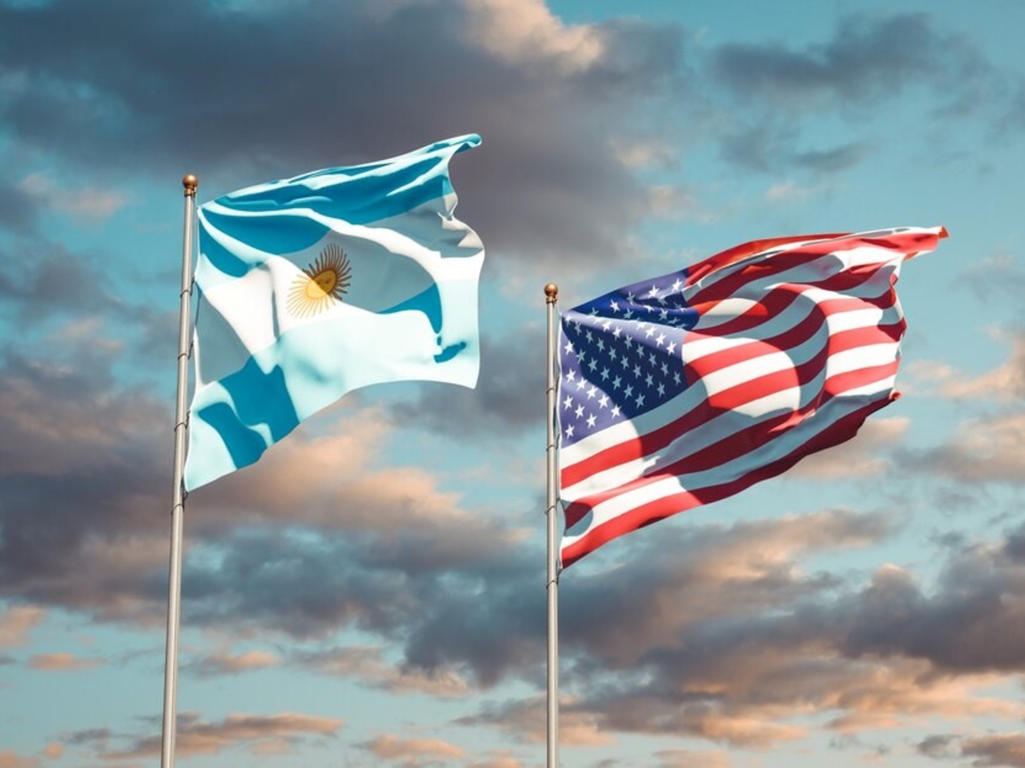Negocia Estados Unidos Financiamiento de 20,000 millones de dólares con el Banco Central de Argentina