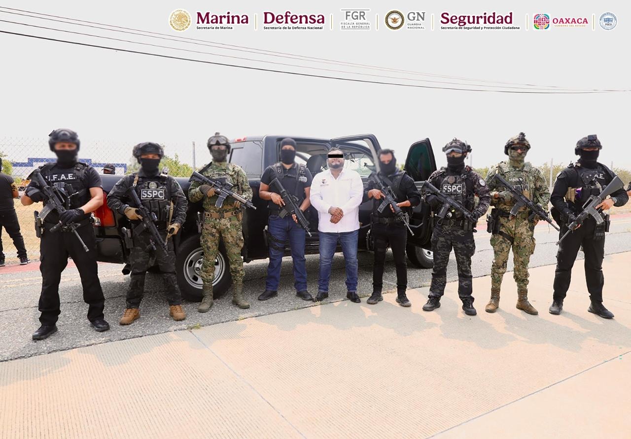 Detienen a alcalde de Juchitán de Zaragoza, Oaxaca, por extorsión, narcomenudeo y tráfico de personas