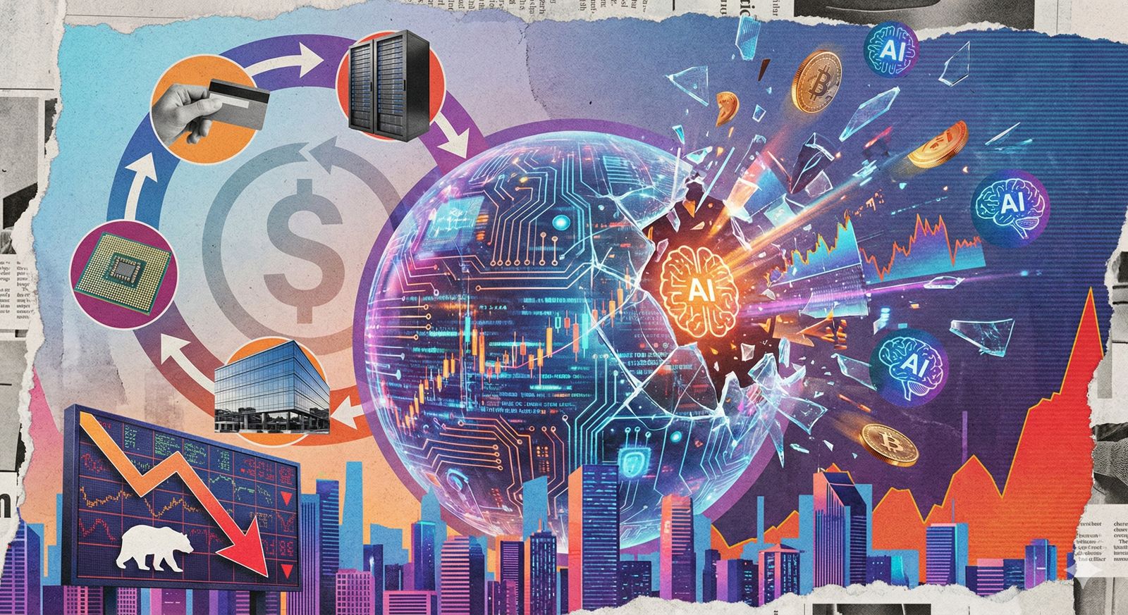 Advierte el WEF sobre el estallido de la "Burbuja IA" como un riesgo a la economía mundial