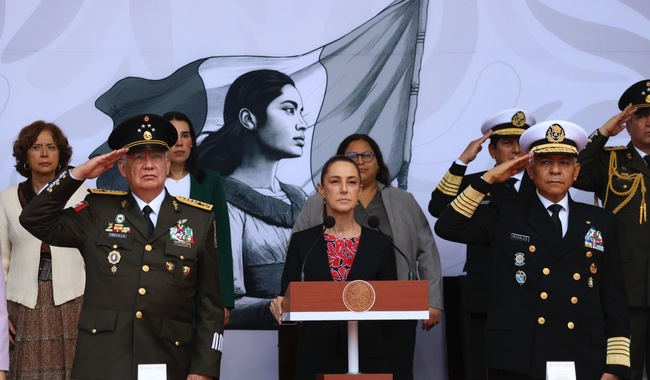 Presidenta Claudia Sheinbaum conmemora el 178 Aniversario de la Gesta Heroica de los Niños Héroes de Chapultepec