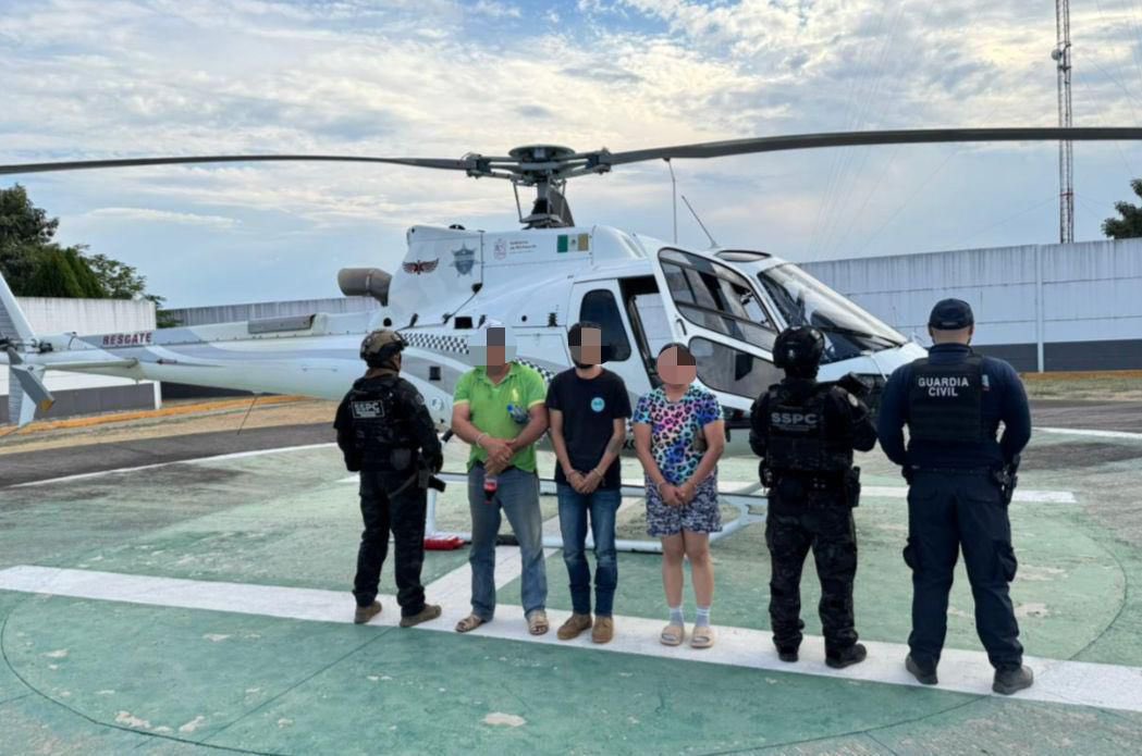 Desarticulan célula vinculada al CJNG en Michoacán; hay siete detenidos y aseguramiento de armas y droga