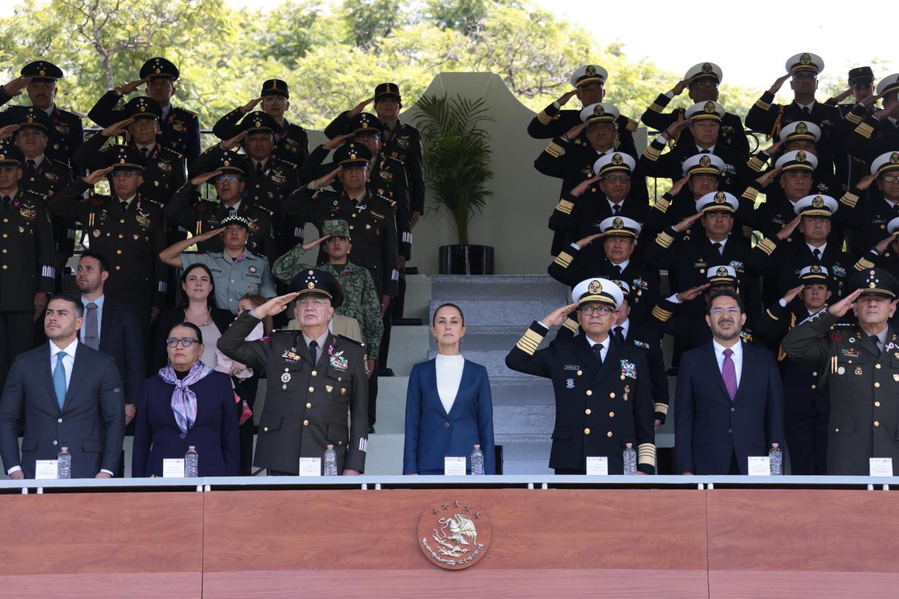 Reiteran secretarías de Marina y Defensa Nacional su compromiso y lealtad con la Presidenta Claudia Sheinbaum